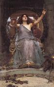 John William Waterhouse Circe Offering the  Cup to Odysseus oil on canvas